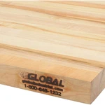 Global Industrial Maple Square Edge Bench Top 72 X 24. Fixed Price $280.62.