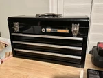 Gearwrench 3 Drawer Tool Box 20"l X 8.5"w 12"h. Fixed Price $99.00.