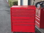Snap-on Kr657 Tool Chest, Red With Original Lock & Key Good Shape. Fixed Price $500.00.