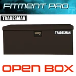 Tradesman Steel Black Job Site Tool Box Chest Light Duty Large 42.75". Fixed Price $298.03.