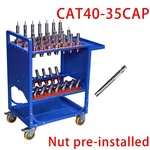 Tool Cart Cnc Rack Hand-pushed Storage Industrial Push Cat40. Fixed Price $166.00.