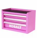 Kobalt Mini-base 3-drawer - Hot Pink Steel Toolbox Box. Sold Out Everywhere!!!. Fixed Price $74.99.