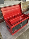 Vtg Proto Professional Tool Chest 3-drawer 26 X 12 Deep 15 High. Fixed Price $150.00.