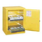 Justrite 890500 Aerosols Cabinet,4 Gal.,yellow 1yng6. Fixed Price $1583.13.