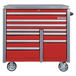 Westward 49nr88 Rolling Tool Cabinet, Red,ind Prem Duty. Fixed Price $4157.63.