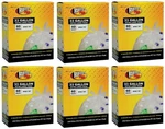 Berry 1124909 Ruffies Pro 60 Count 33 Gallon .75 Clear Trash Garbage Bags - 6 Pk. Fixed Price $134.97.