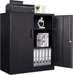 Letaya Metal Storage Cabinets With Lock, Small Locker Steel Cabinets, Adjustable. Fixed Price $99.27.