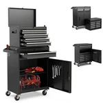Goplus 5-drawer Rolling Tool Chest, Storage Box, Removable Cabinet, Sl. Fixed Price $436.99.