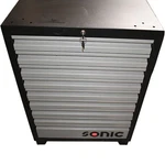 Sonic Tools Mss 26 Cabinet Frame 47280 8 Drawer Tool Storage Gray Black. Fixed Price $799.95.
