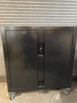 Knaack 109 Jobmaster Jobsite Storage Cabinet, 60"w X24"d X60"h - Black New ***. Fixed Price $1750.00.
