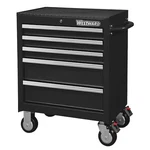 Westward 32h889 Rolling Tool Cabinet, 7-drawers, Gloss Black, 27" W X. Fixed Price $782.99.